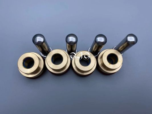 Het zilveren Hydraulische Proefmateriaal van Valve Pusher Copper NBR voor Graafwerktuig