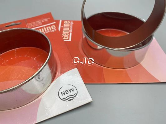 Graafwerktuig Flange Brass Sleeve dat Laag de Legeringenmateriaal ringt van het Wrijvingkoper