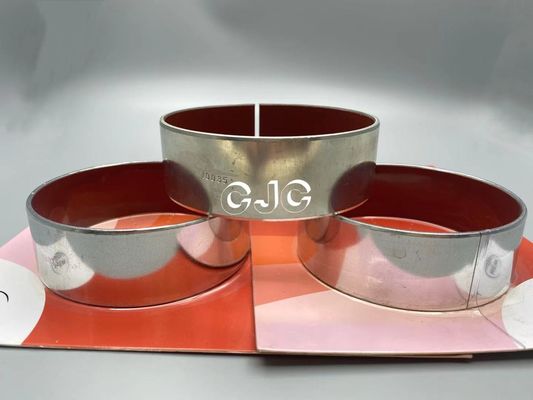 Graafwerktuig Flange Brass Sleeve dat Laag de Legeringenmateriaal ringt van het Wrijvingkoper